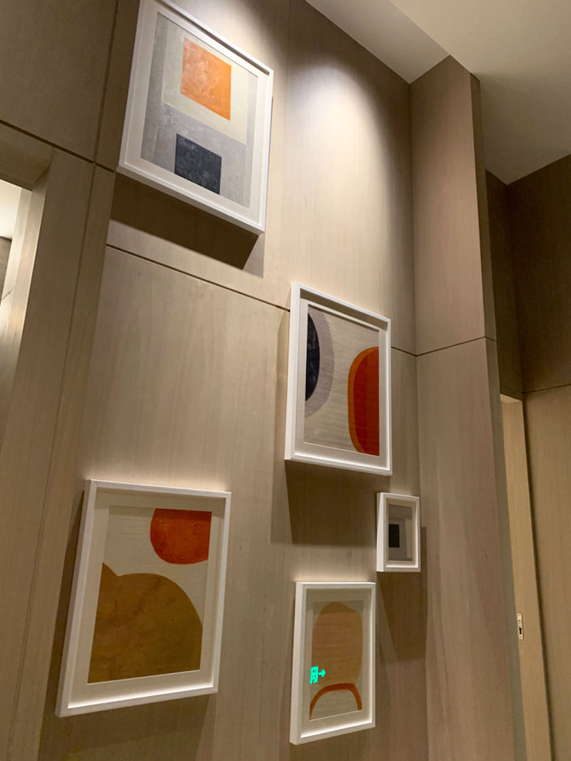 启东皇冠假日酒店 墙面艺术组合挂画