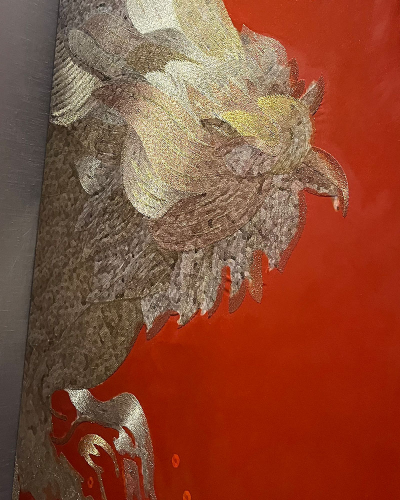 刺绣画，泉州滨江皇冠假日酒店