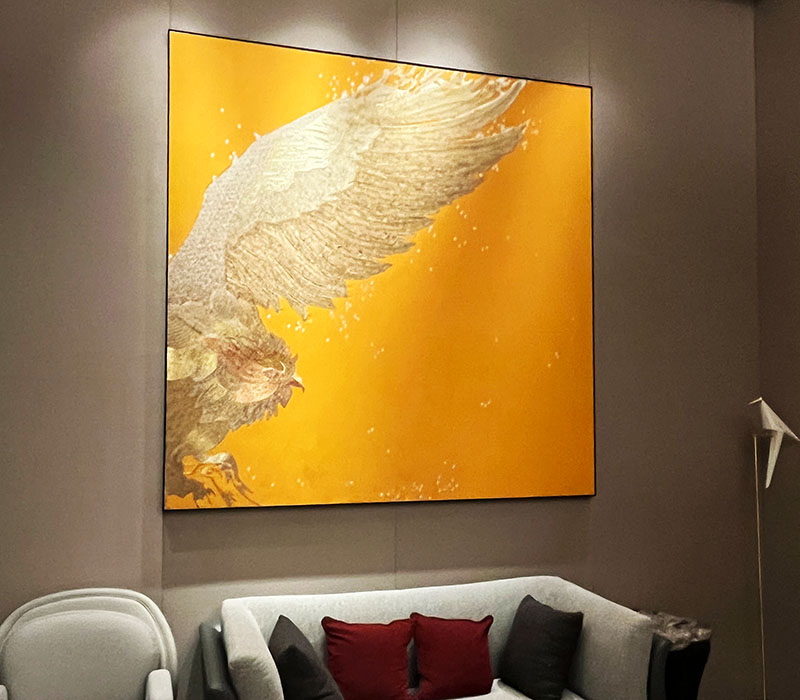 刺绣画，泉州滨江皇冠假日酒店