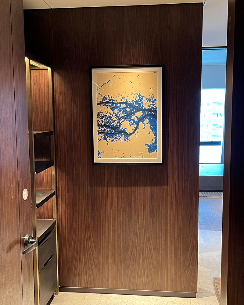 墙面装饰画，广州新世界酒店