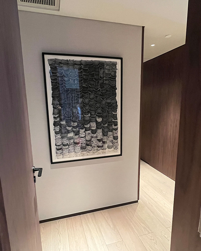 墙面装饰画，广州新世界酒店